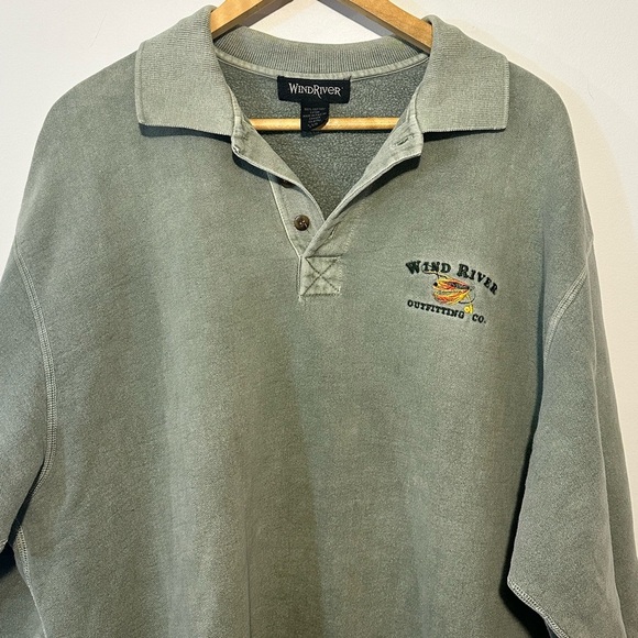 Vintage Wind River Outfitting Company Sweater - 100% Cotton - Picture 3 of 9